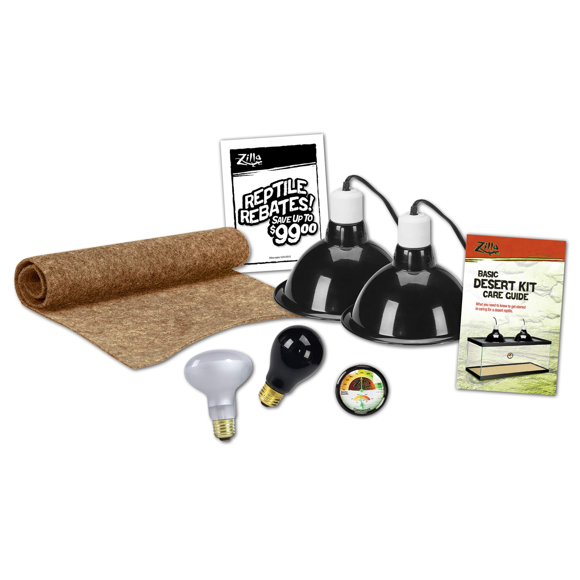 Zilla Basic Desert Kit 20L Contents