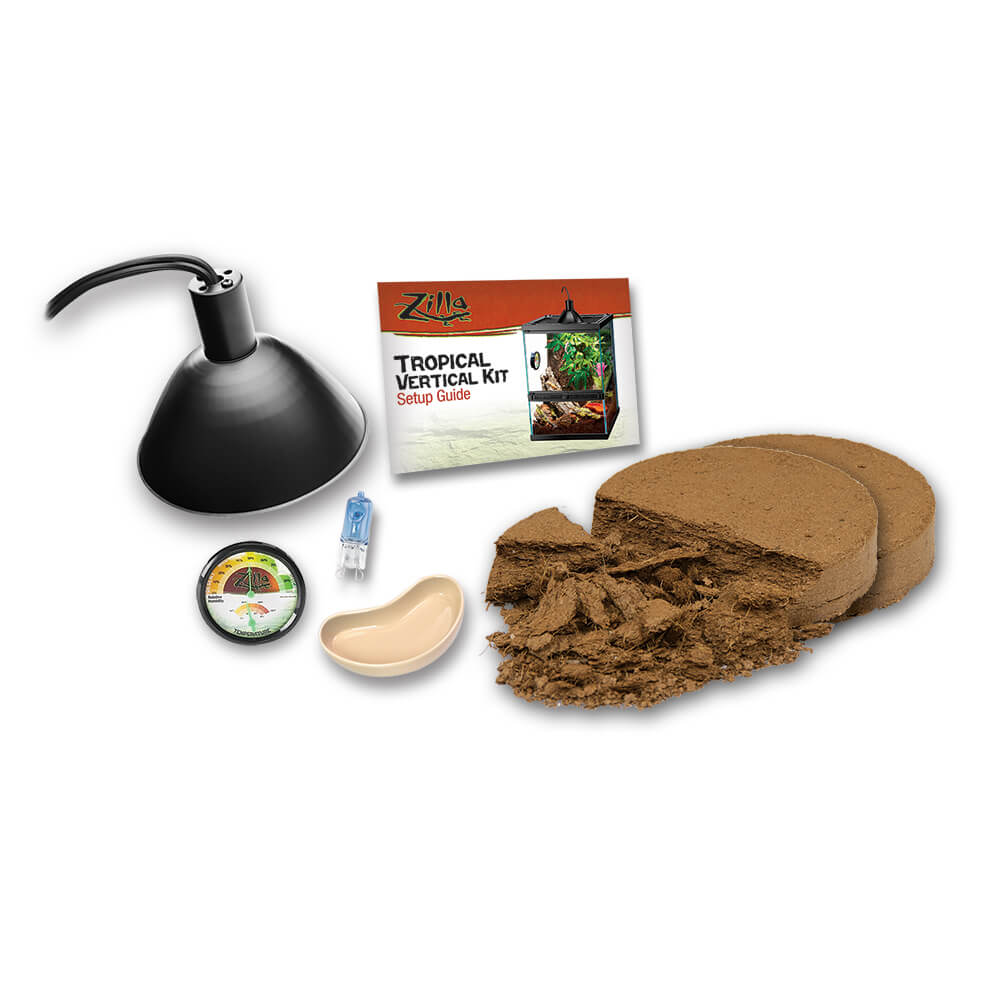 Zilla Tropical Veritcal Kit Contents